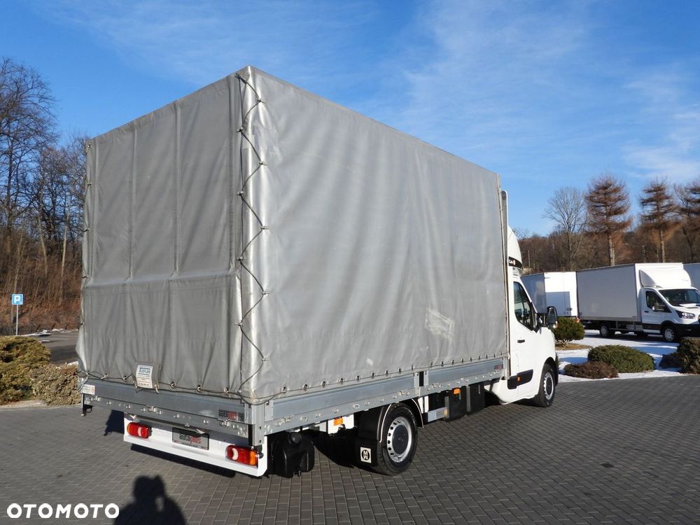 Renault MASTER PLANDEKA 10 PALET WEBASTO TEMPOMAT LEDY PNEUMATYKA KLIMATYZACJA  165KM - 4