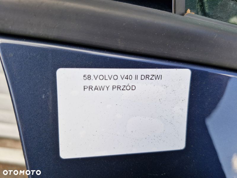 volvo v40 ii 2 drzwi prawy przód prawe przednie - 2