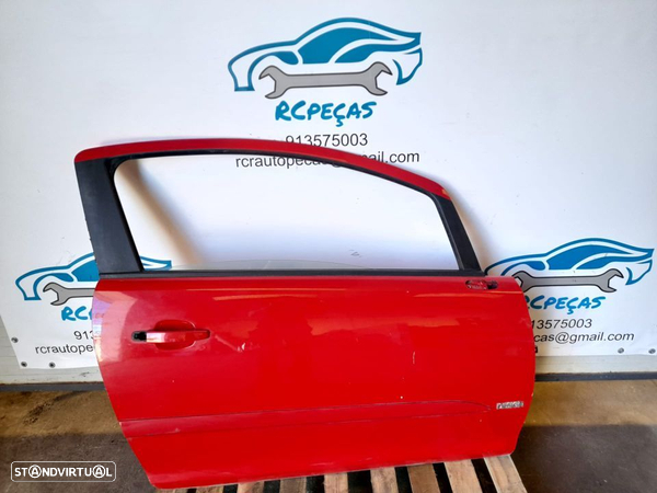 PORTA FRONTAL FRENTE DIREITA OPEL CORSA D 3 PORTAS FECHO ELEVADOR MOTOR PUXADOR VIDRO
