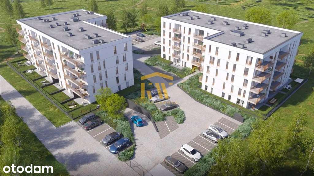 2 pokoje / 47,42 m / parter / taras / ogródek