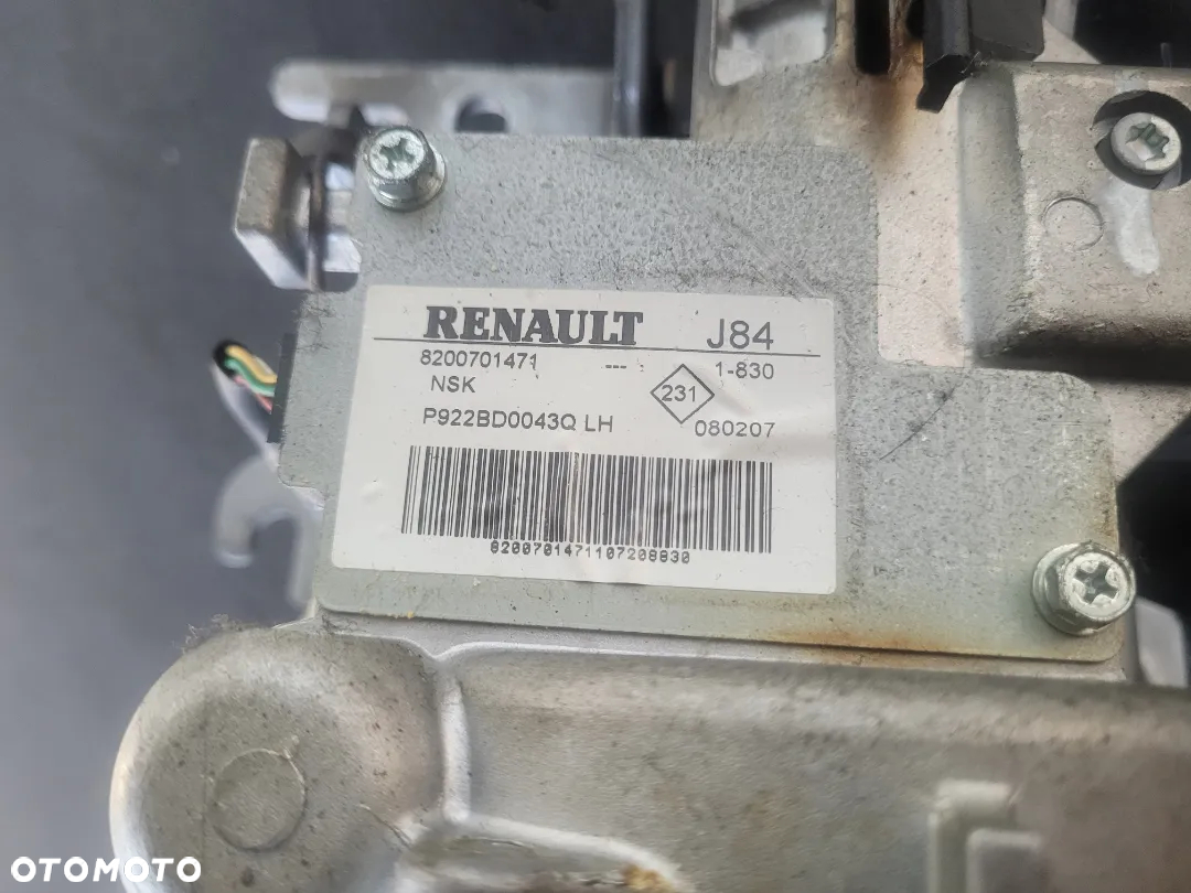 Wspomaganie elektryczne 8200701471 j84 Renault Scenic 2 - 3