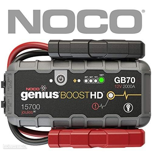 2000a  arrancador de bateria noco hd 2000a lithium GB70 BOOSTER - 2