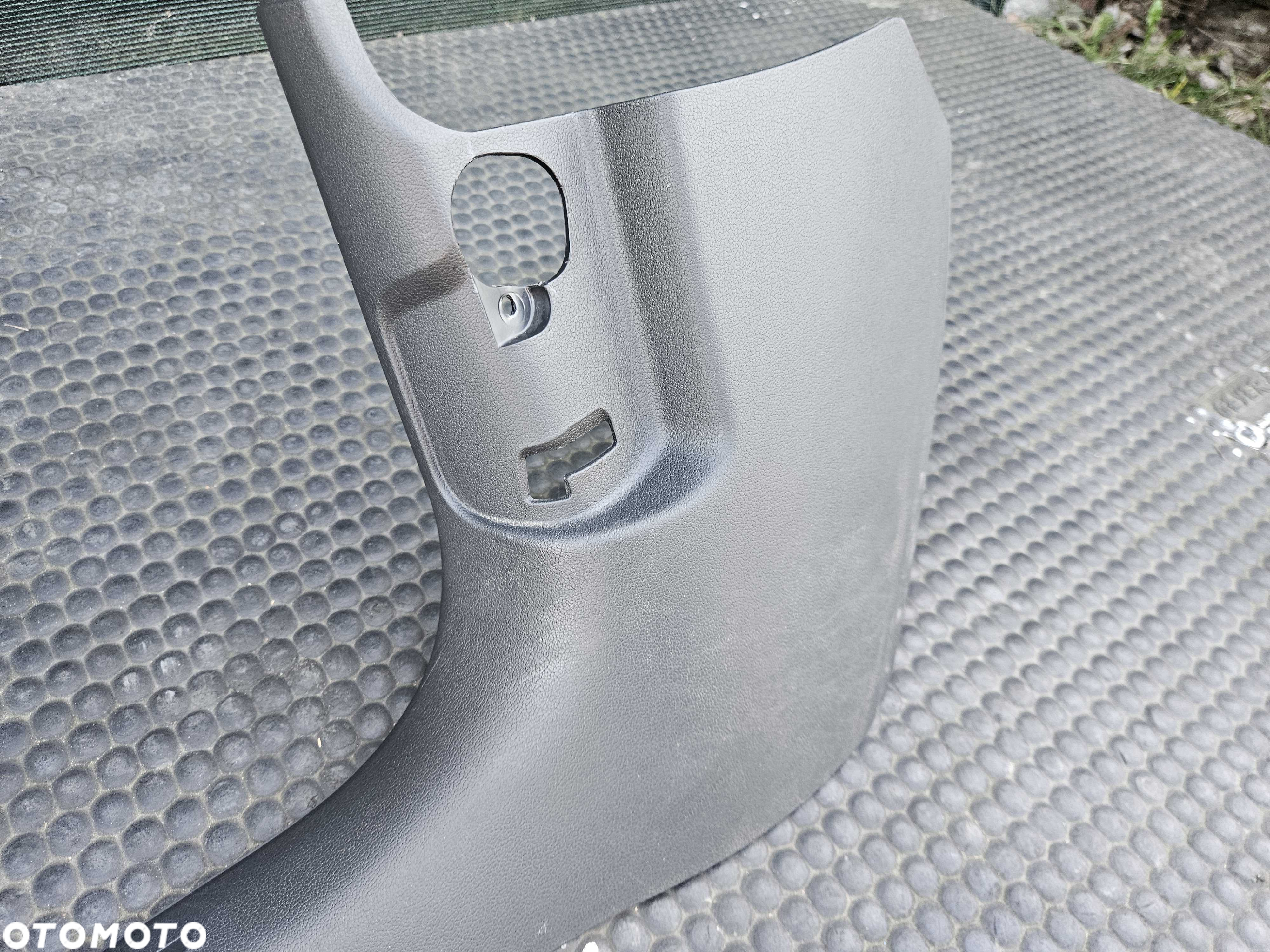 Oslona Slupka Progu Plastik Konsola Tapicerka Poszycie Wnetrza Czarne AUDI A4 B8 Sedan Kombi - 15