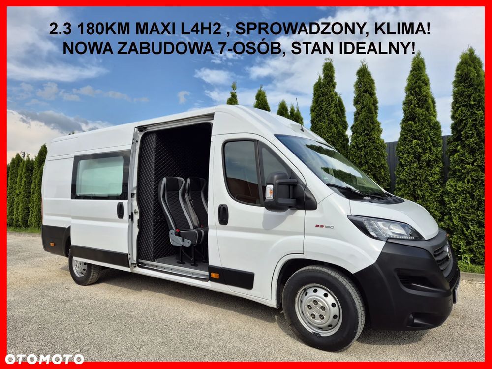 Fiat Ducato 2.3 180KM Maxi Nowa Zabudowa Dubel - 2