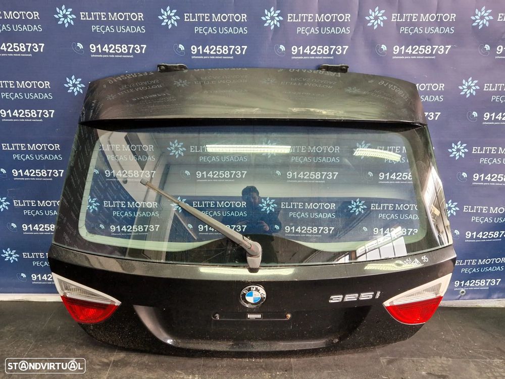 Tampa da mala usada BMW SERIE 3 E91 PRE LCI 320D 318D ENVIO GRATUITO - 3