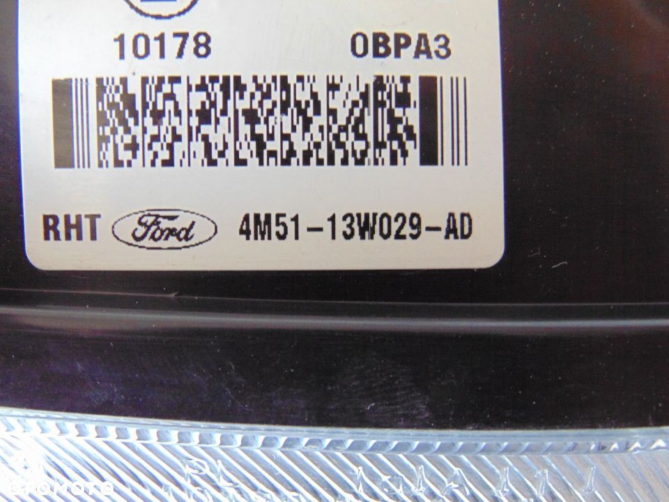 ORYGINAŁ lampa przednia przód prawa pasażera 4M51-13W029-AD Ford Focus 2 II 04-07r Europa - 6