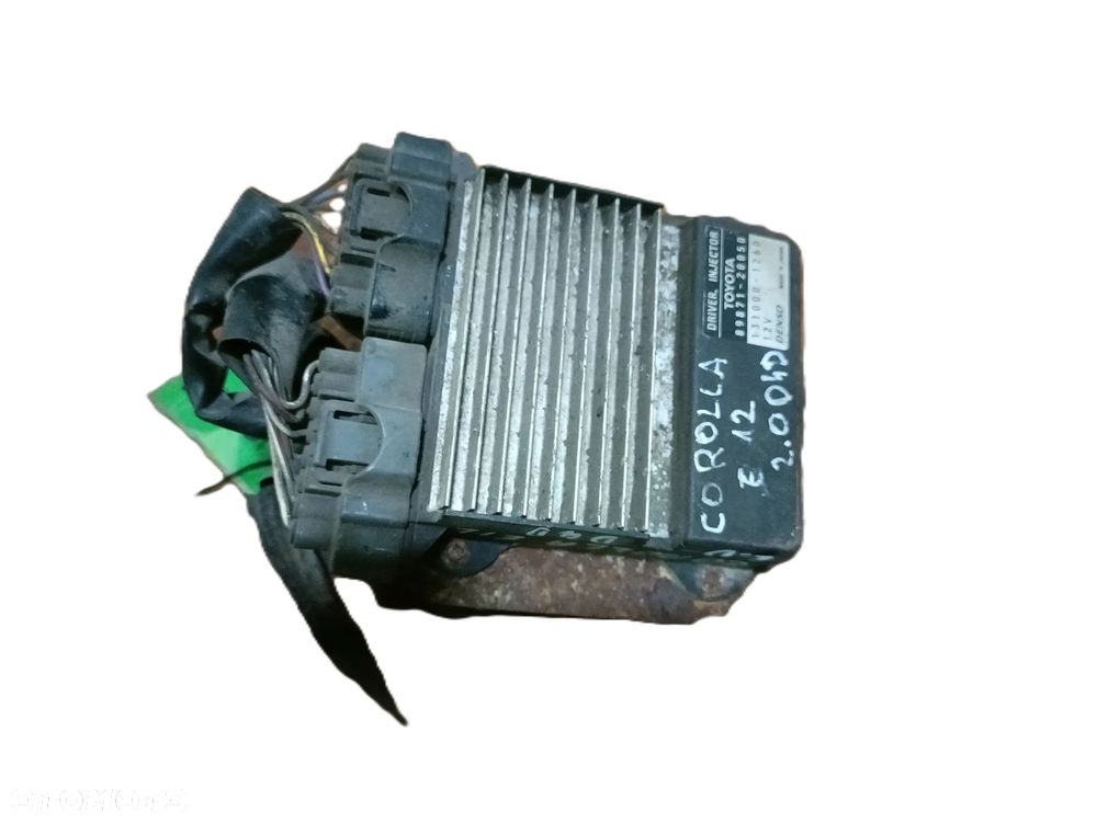 TOYOTA COROLLA E12 01-07 2,0 D4D STEROWNIK MODUŁ WTRYSKÓW DENSO 89871-20050 * - 1
