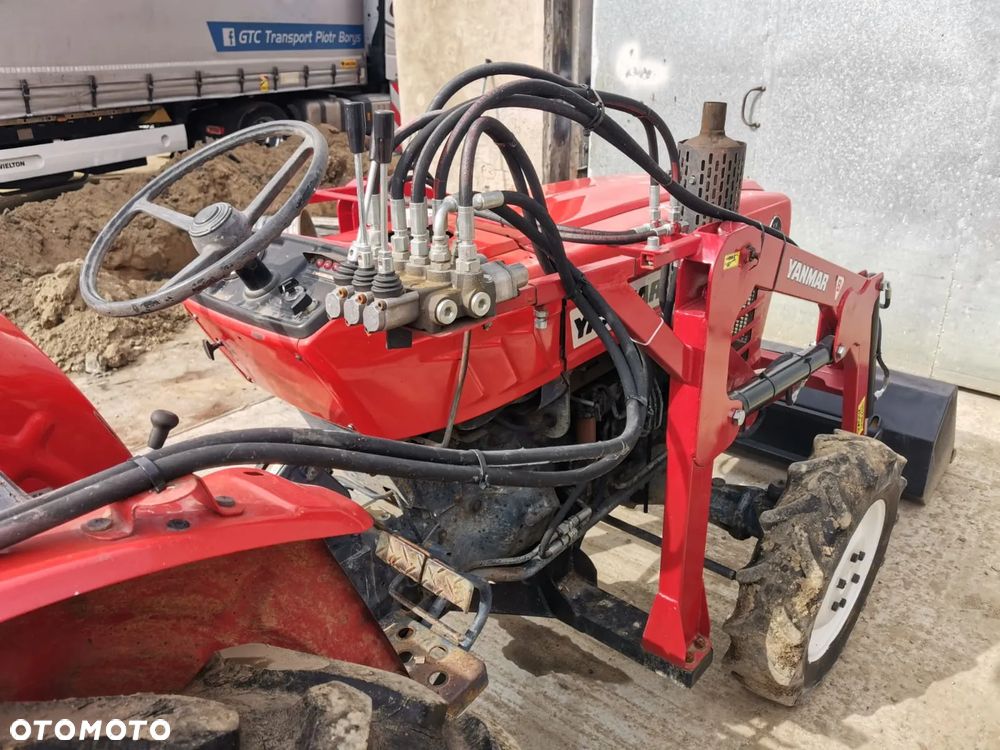 Yanmar 3110d 4x4 31km WOM TUR Hydraulika Przyczepa Wywrotka - 9