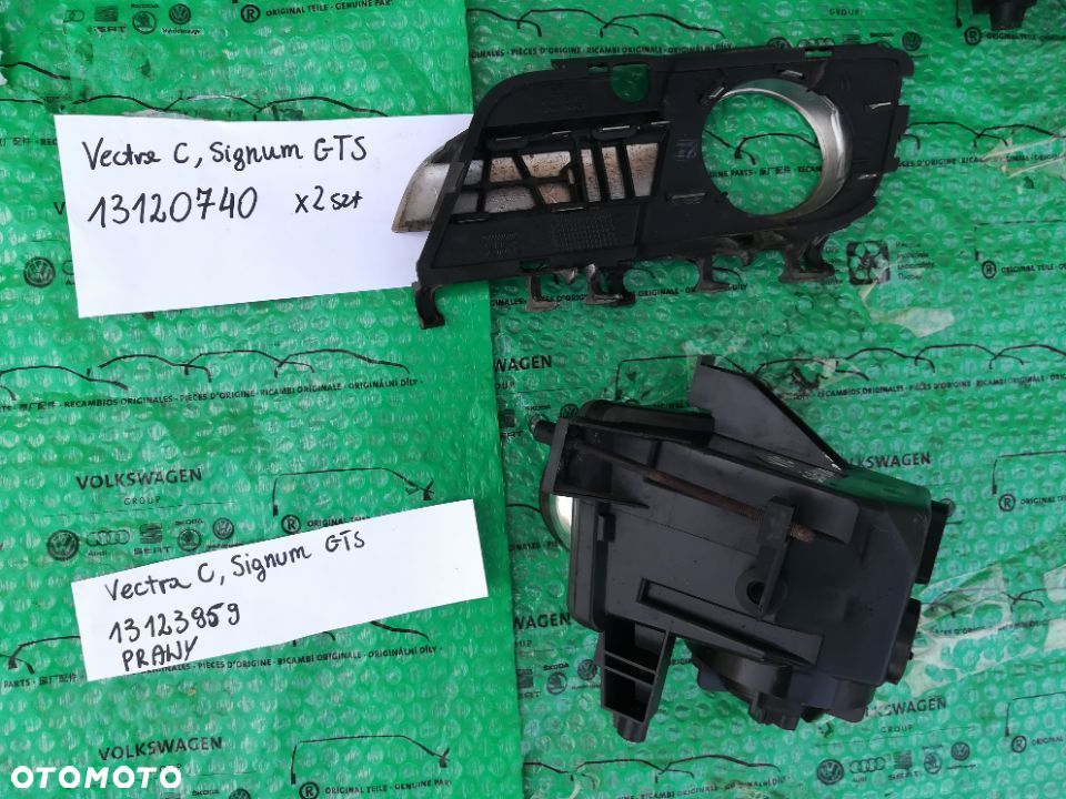 KRATKA ZDERZAKA HALOGENU, HALOGENY OPEL VECTRA C, SIGNUM - 8