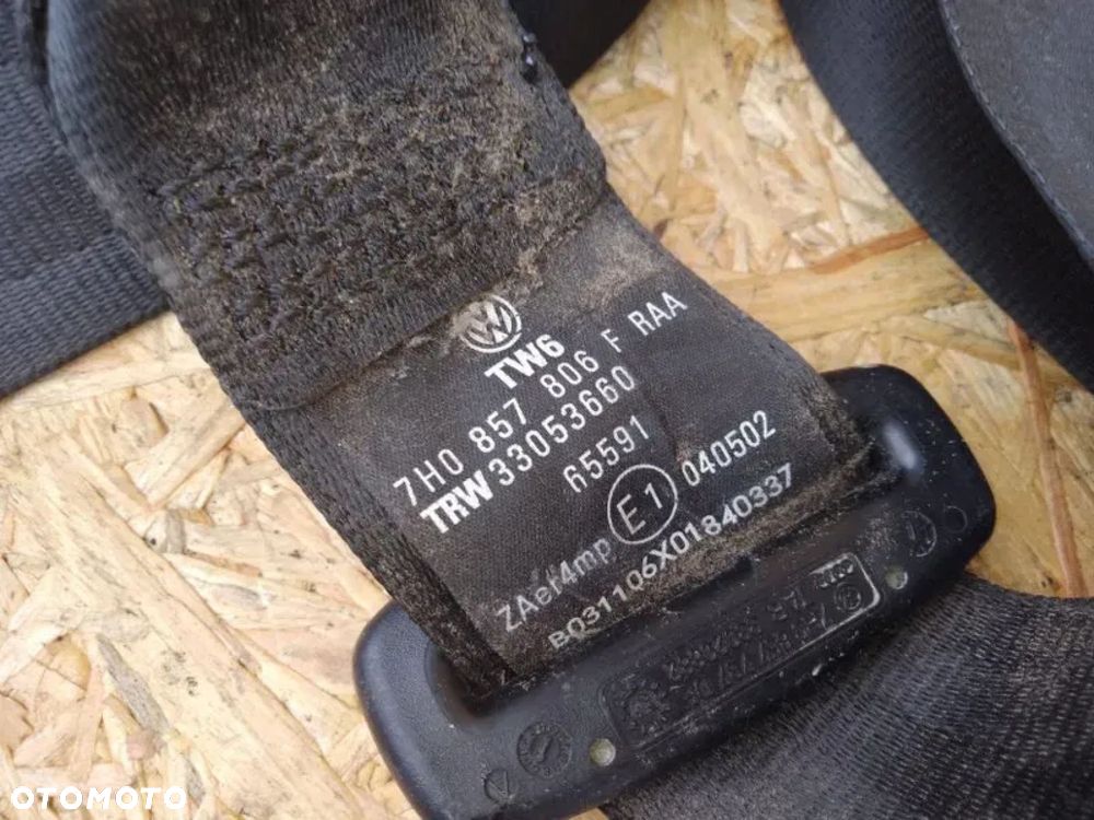 Airbag Poduszka Kierowcy Pasażera Sensor Pasy Komplet Vw Transporter T5 - 11