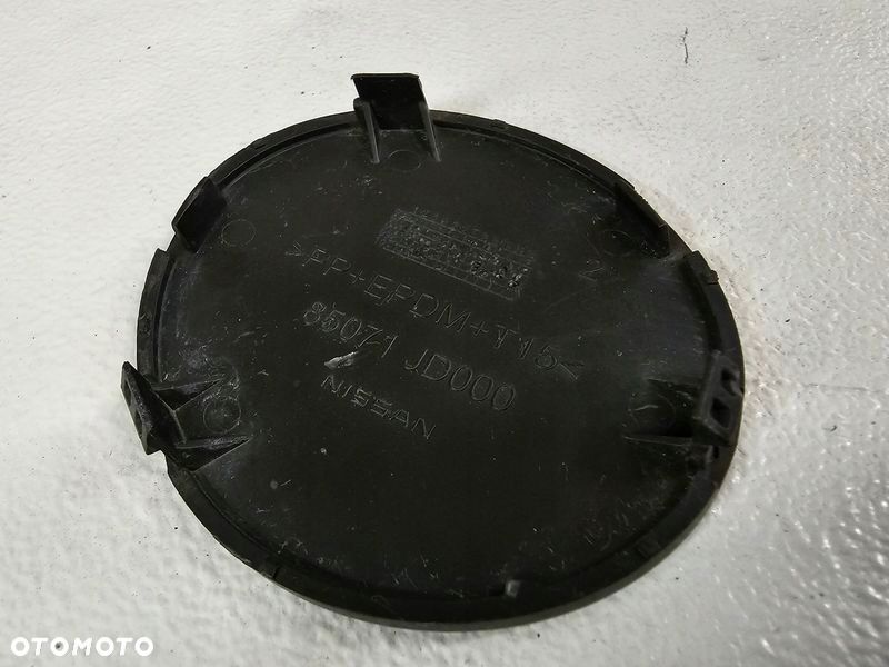 NISSAN QASHQAI 1 I J10 ZAŚLEPKA HAKA ZDERZAKA TYŁ TYLNA 85071JD000 - 3