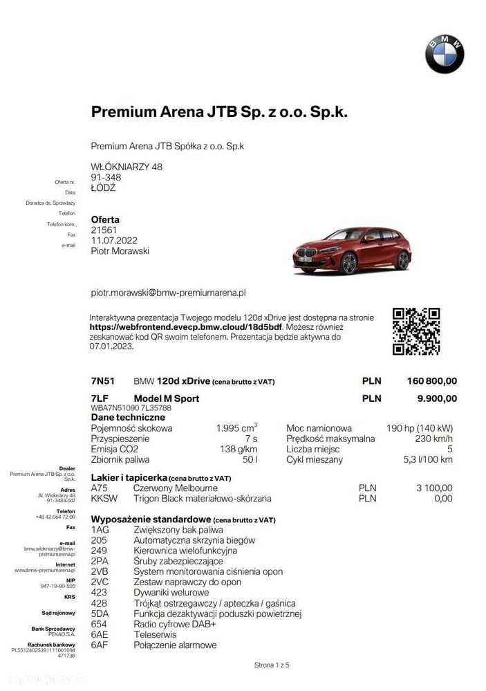 BMW Seria 1 120d xDrive - 22