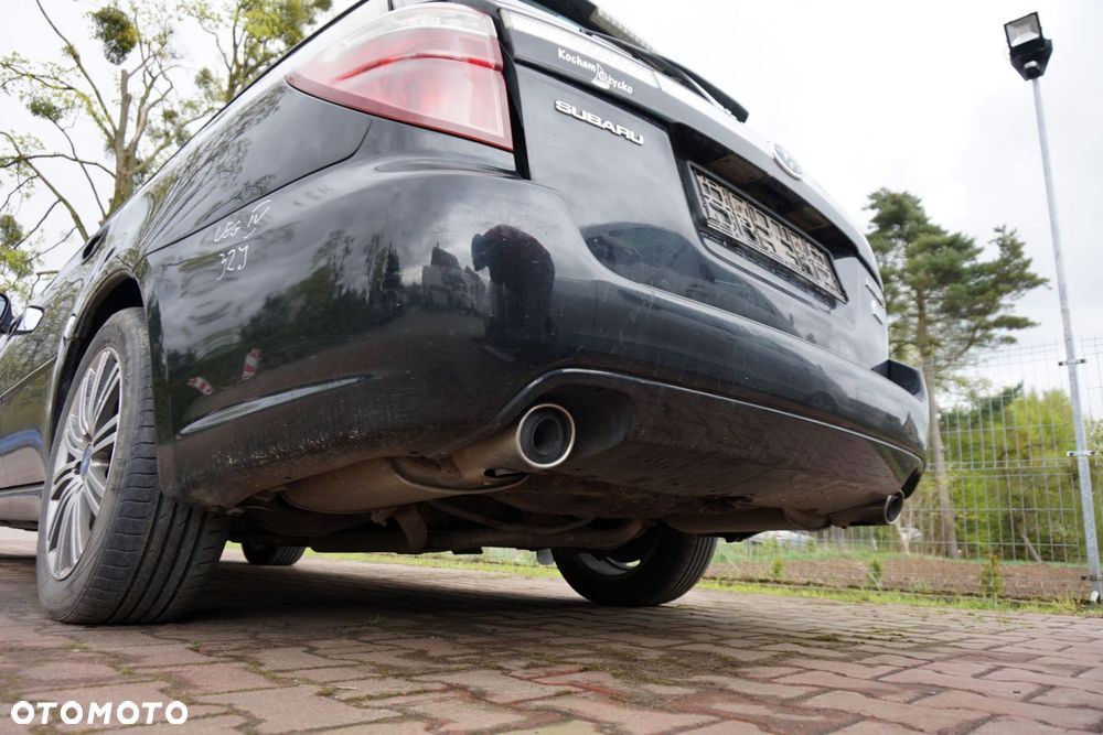 ZDERZAK TYLNY LEGACY IV BP LIFT KOMBI 32J  CZARNY SUBARU 2006-2009 - 7