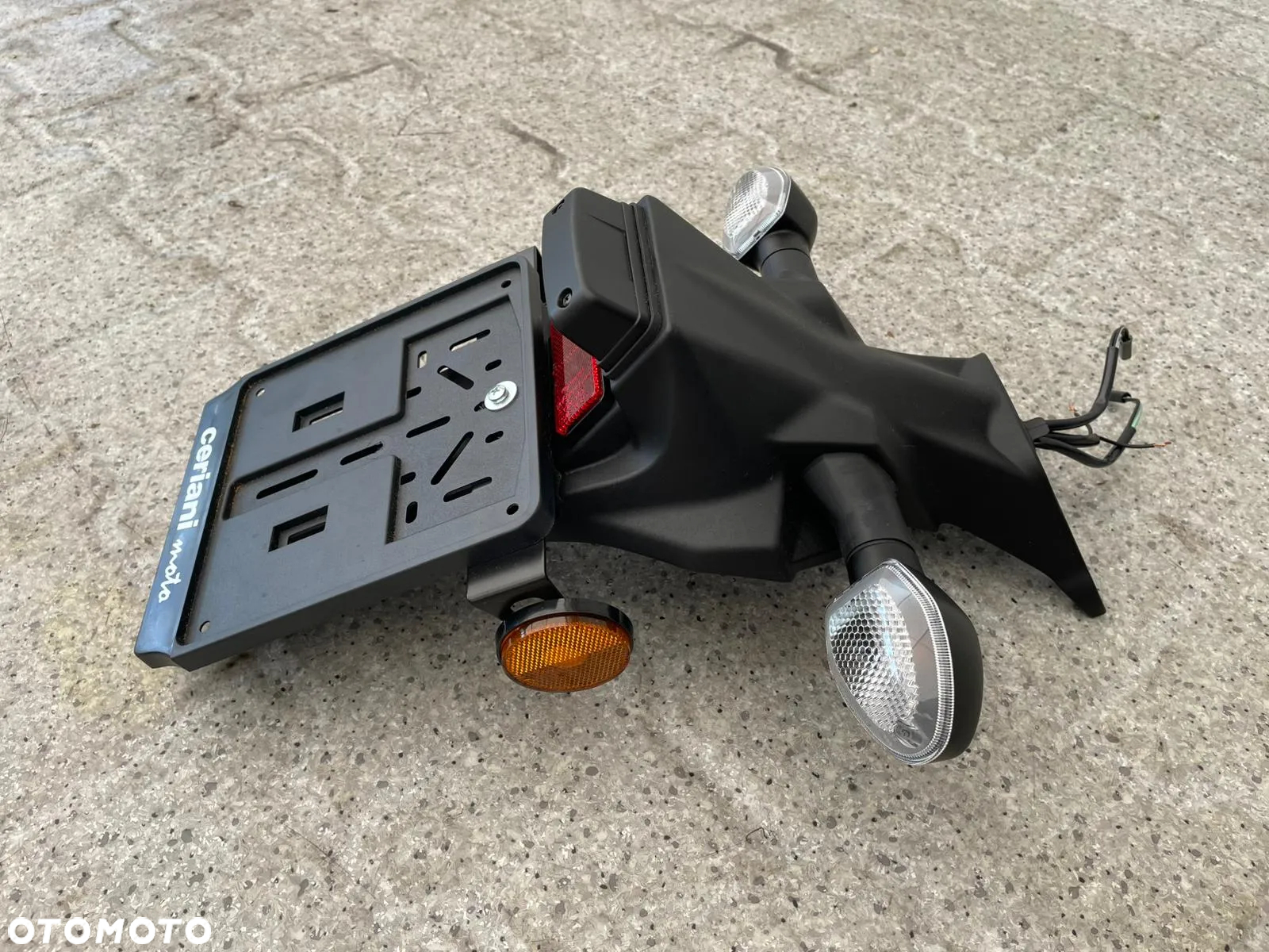 Mocowanie tablicy rejestracyjnej, ogon Suzuki SV 650  (nr1296) - 4