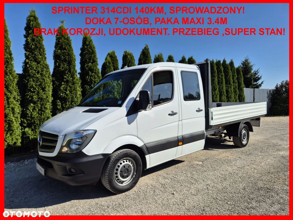 Mercedes-Benz Sprinter 314 140KM/ Brygadówka / - 3