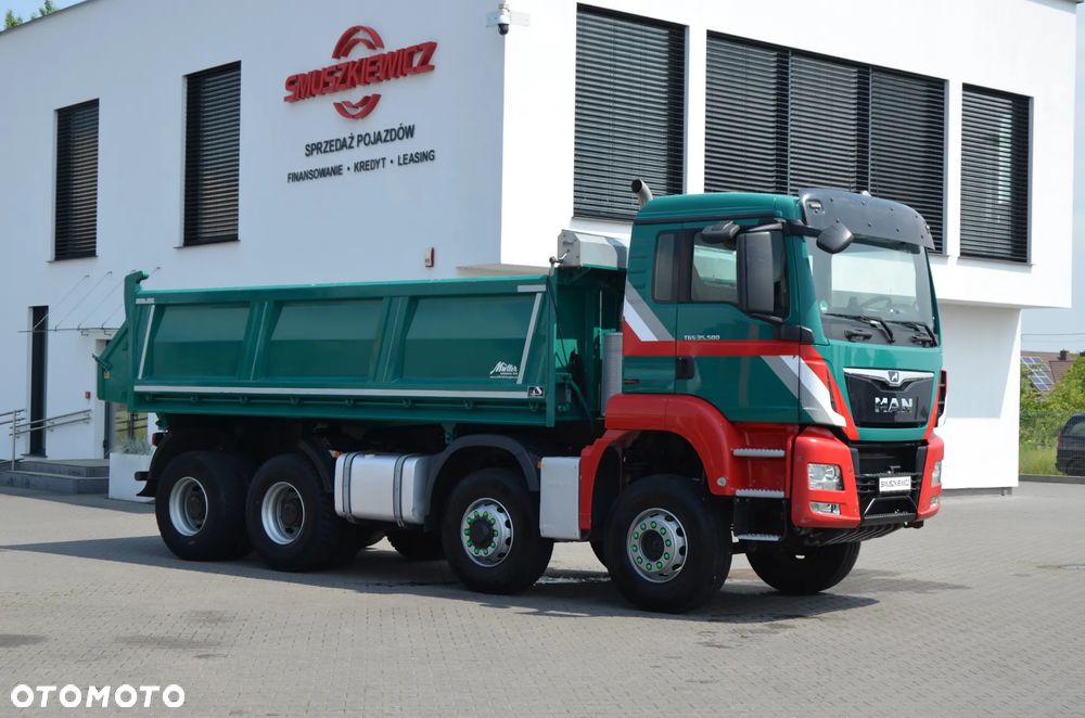 MAN TGS 35.500 / 8x6 / BORDMATIC / 3 STRONY WYWROT / MANUAL / HYDRODRIVE / Z NIEMIEC / 3808 - 10