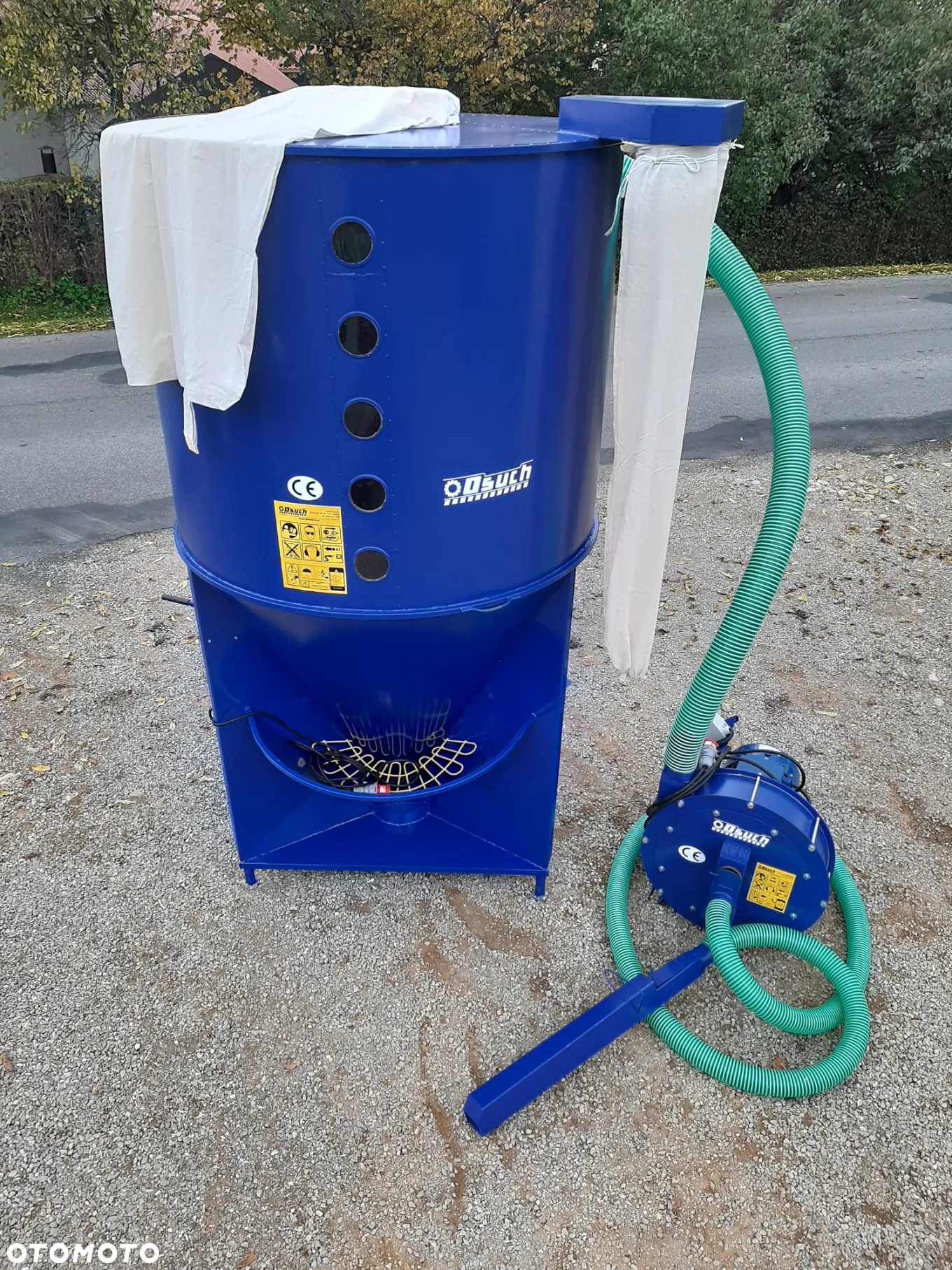 Zestaw/agregat paszowy OSUCH Mieszalnik 0,5-2t + śrutownik 7,5/11/15kw - 10