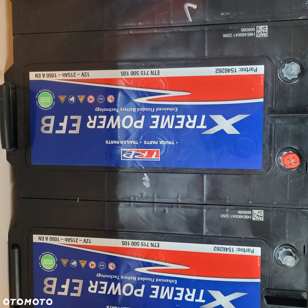 NOWY ORYGINAŁ AKUMULATOR DAF 225AH-115A /215AH-1050A CHWALIM116 - 4