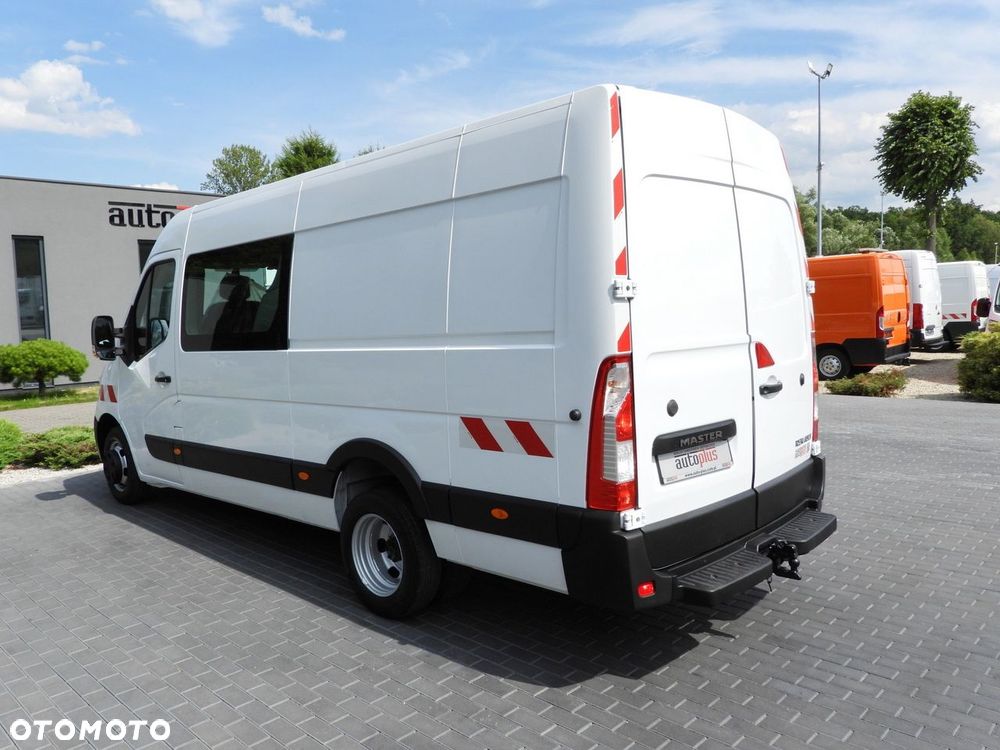Renault MASTER FURGON BRYGADÓWKA 7 MIEJSC TEMPOMAT BLIŹNIACZE KOŁA KLIMATYZACJA  145KM - 11