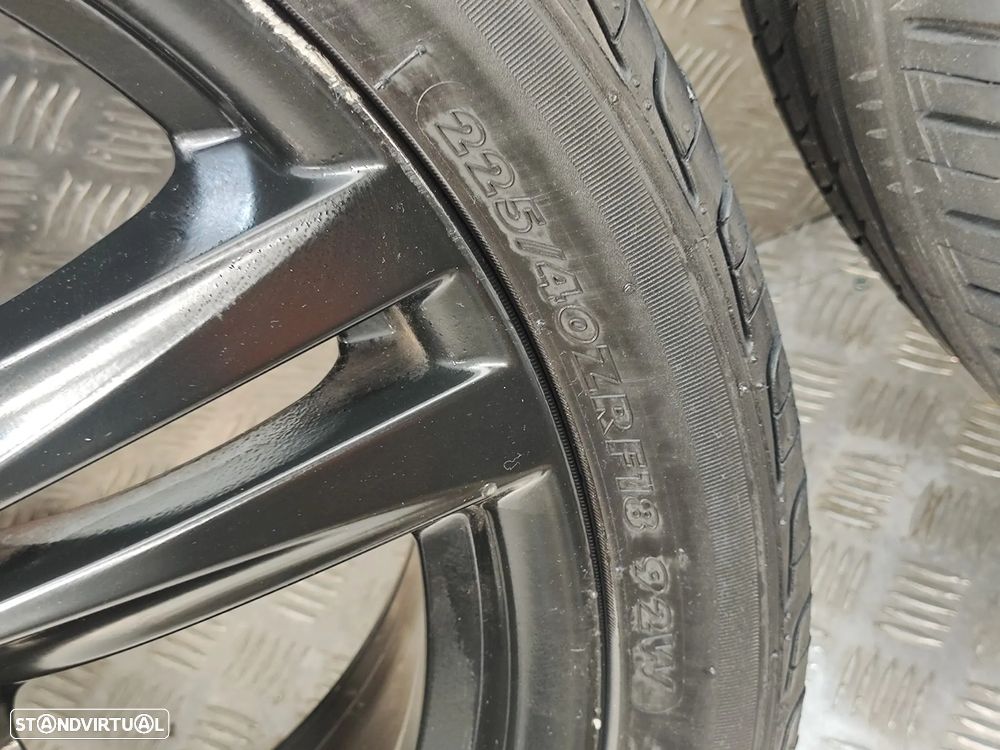 Conjunto Jantes 18 BMW Serie 1 F20 LCI 7,5J 8J ET45 ET52 5x120 - 22