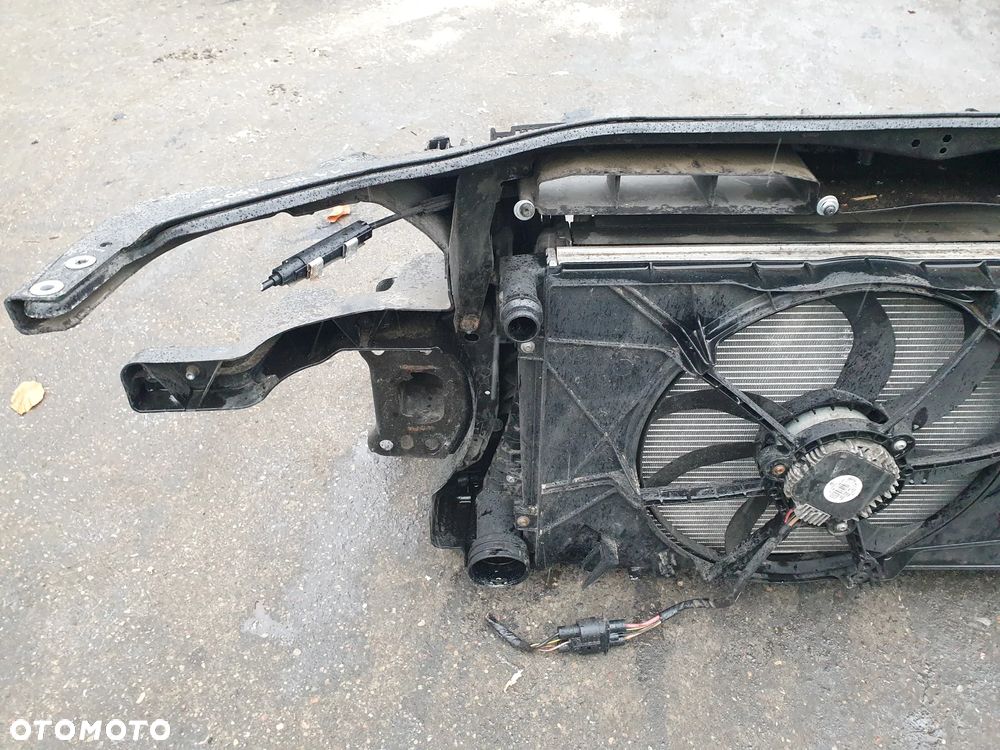 PAS PRZEDNI WZMOCNIENIE CZOŁOWE KOMPLET CHŁODNIC VW PASSAT B6 1.9 TDI - 4