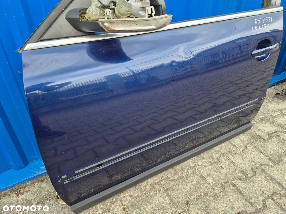 DRZWI PRZÓD LEWY LEWE VW PASSAT B5 FL NIEBIESKI - 4