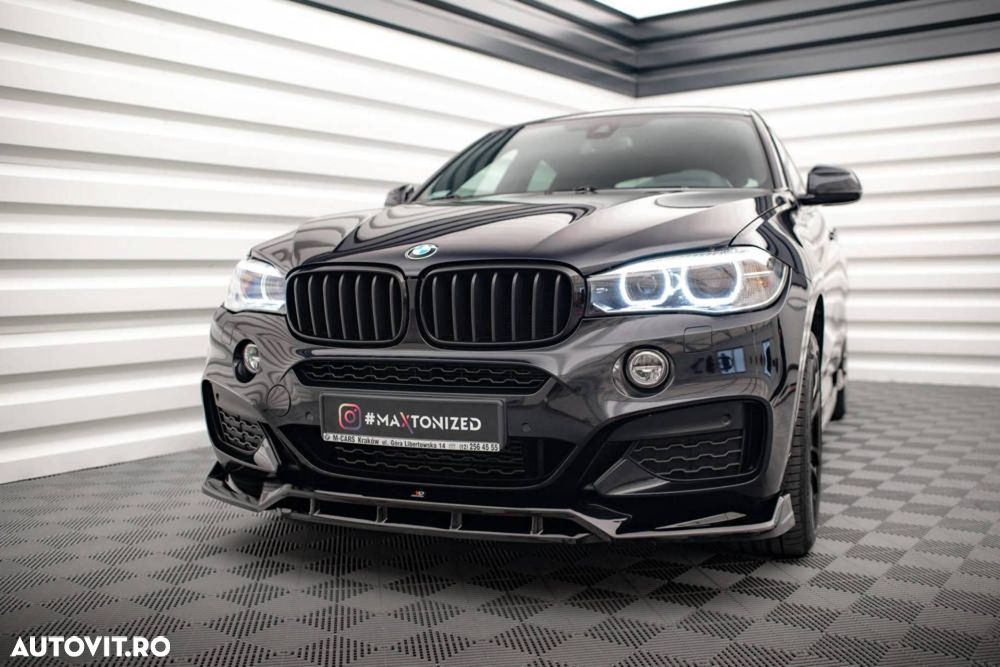 Prelungire Bara Fata compatibila cu BMW X6 F16 M Pack V.3 Maxton Design - 1