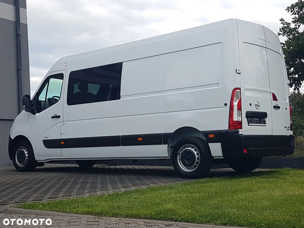 Opel MOVANO 7 OSÓB L3H2 BRYGADÓWKA DŁUGI WYSOKI KLIMA TEMPOMAT KRAJOWY - 28
