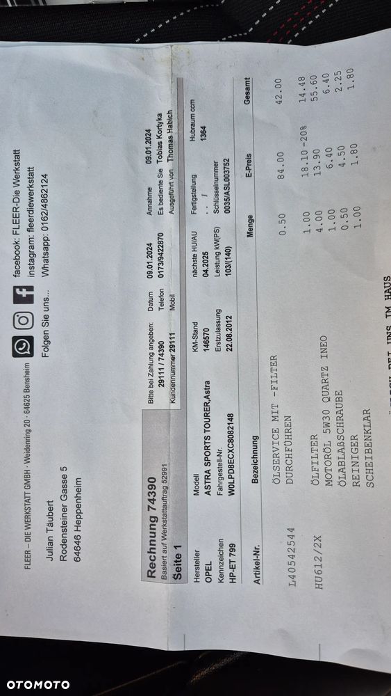 Opel Astra 1.4 Turbo - 21