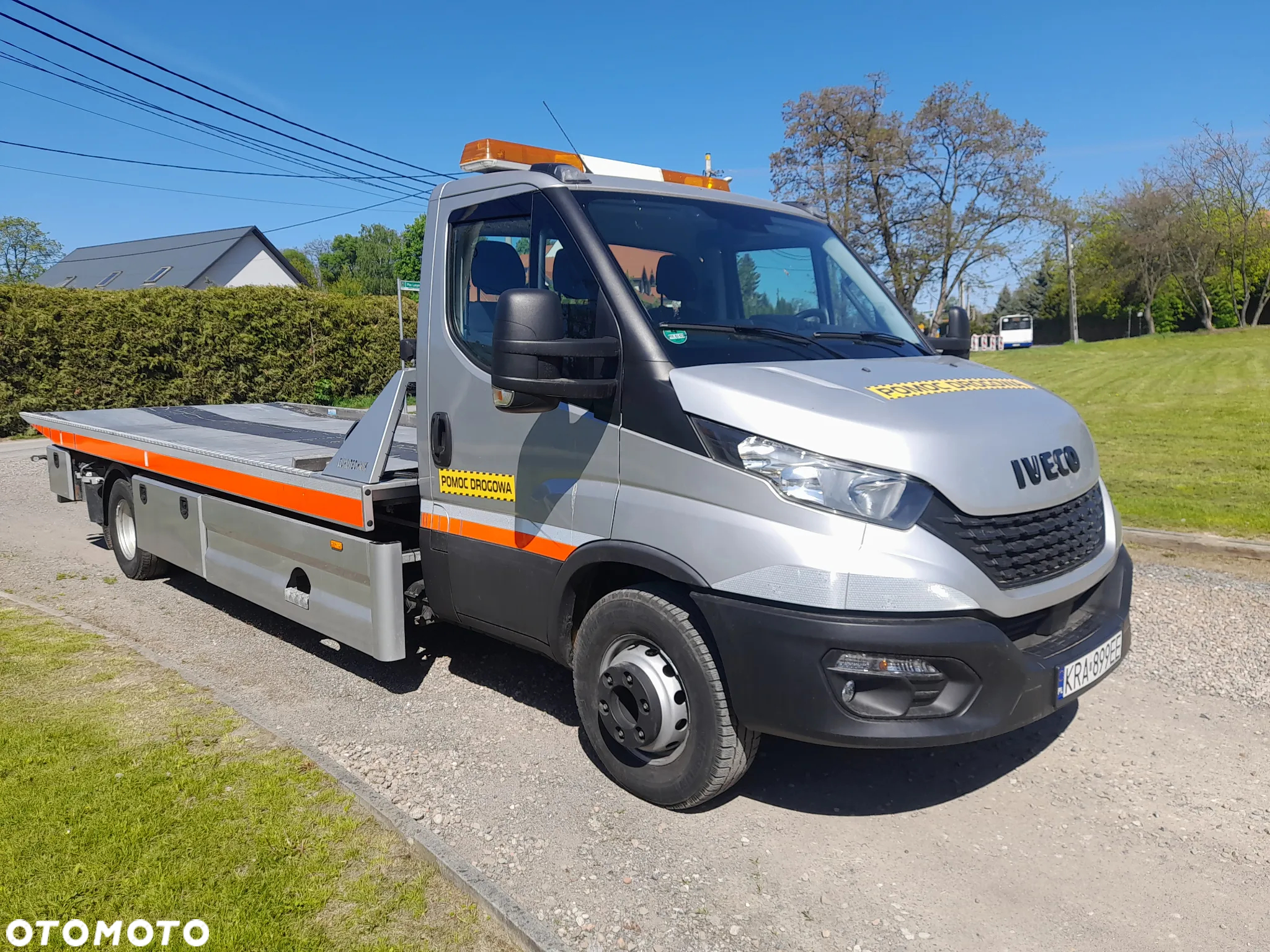 Iveco DAILY 72c18 70c18 Dmc 7200kg LAWETA PLATFORMA HYDRAULICZNA -EUROTECHNIK-Pomoc drogowa JEDYNA taka na NIEMIECKI rynek BLOKADA MOSTU PNEUAMATYCZNE ZAWIESZENIE... - 17