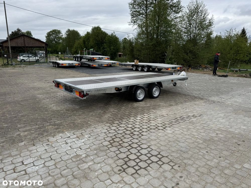 Niewiadów 450x210cm nowa laweta Mars 2700kg płaska platforma FV 23% - 10