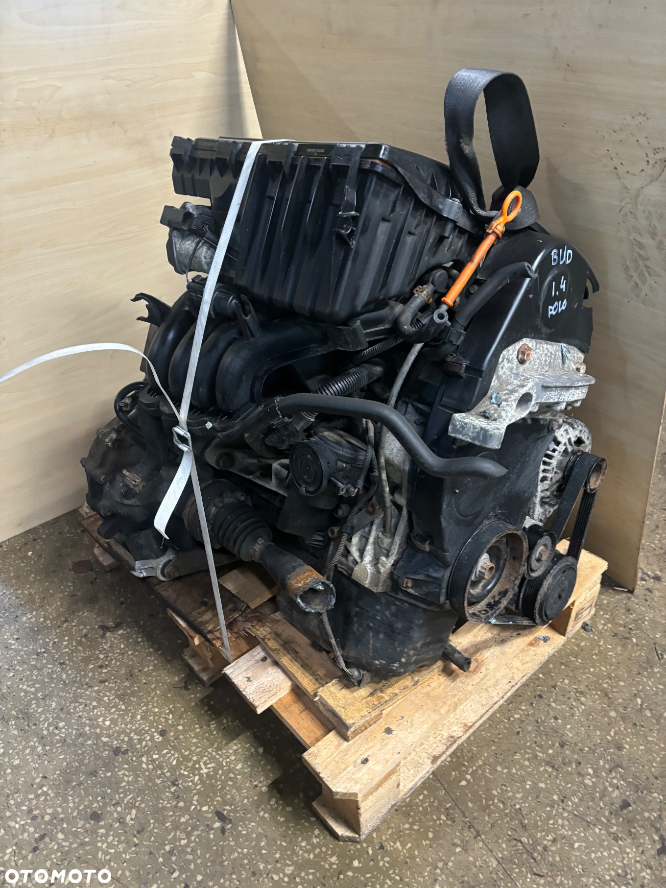 SILNIK KOMPLETNY VW AUDI SEAT SKODA 1.4 16v BUD SILNIK KOMPLETNY - 12