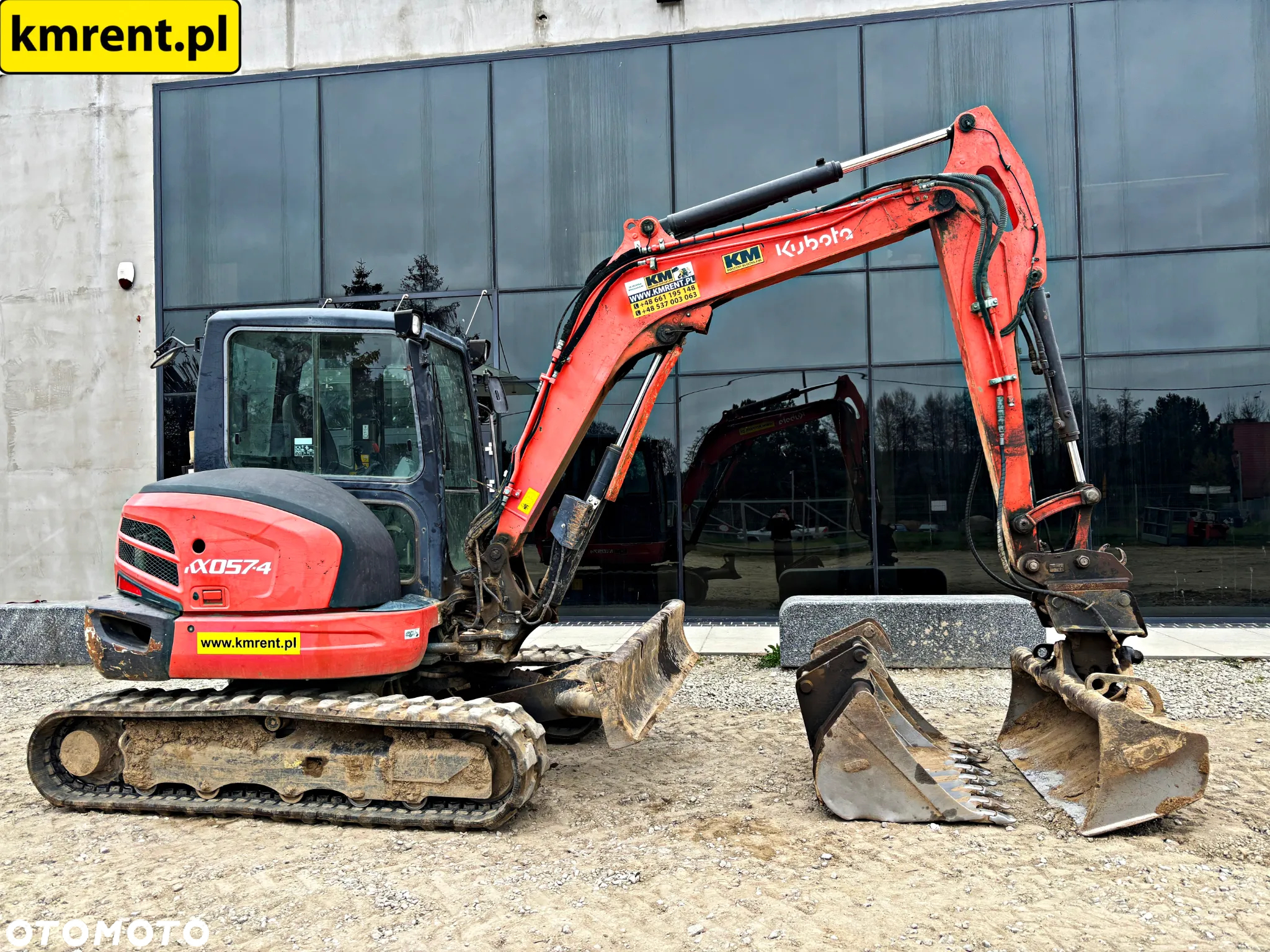 Kubota KX057-4 MINI-KOPARKA 2015R. | CAT 305 JCB 8050 8055 VOLVO ECR 48 - 3