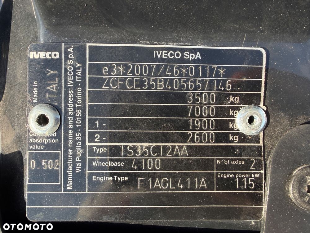 Iveco DAILY 35C16/Najnowszy model/Bliźniak/Kontener z windą/Klima/Kamera/Asystenci jazdy/Virtual Cockpit/Serwis IVECO/ - 28