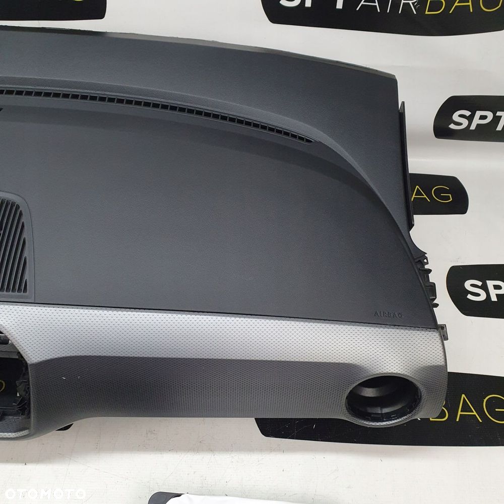 SKODA CITIGO DESKA ROZDZIELCZA KONSOLA KOKPIT PULPIT PODUSZKI AIRBAG AIR BAG PASY KIT SET - 4