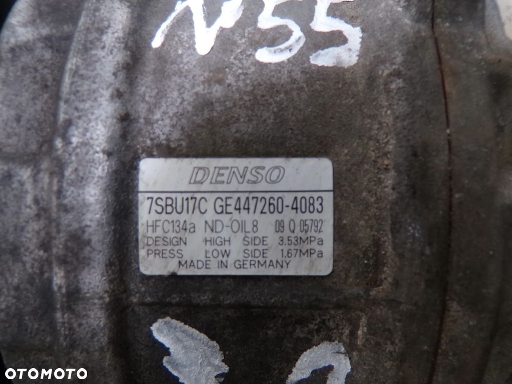 Kompresor klimatyzacji BMW 3.0i N55 F01 Gwarancja - 3