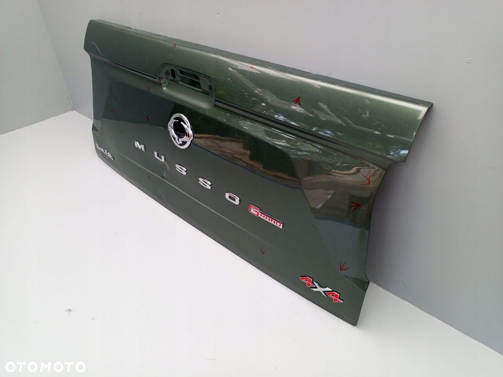 SSANGYONG MUSSO 2018- KLAPA BURTA BAGAŻNIKA TYŁ TYLNA ÷ - 3