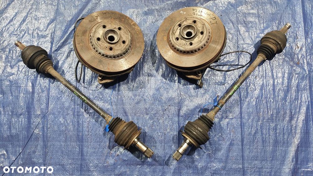 ZWROTNICA PIASTA CZUJNIK ABS TARCZA HAMULCOWA PÓŁOŚ LEWY PRAWY TYŁ MERCEDES W205 C300 2.2 CDI HYBRID HYBRYDA