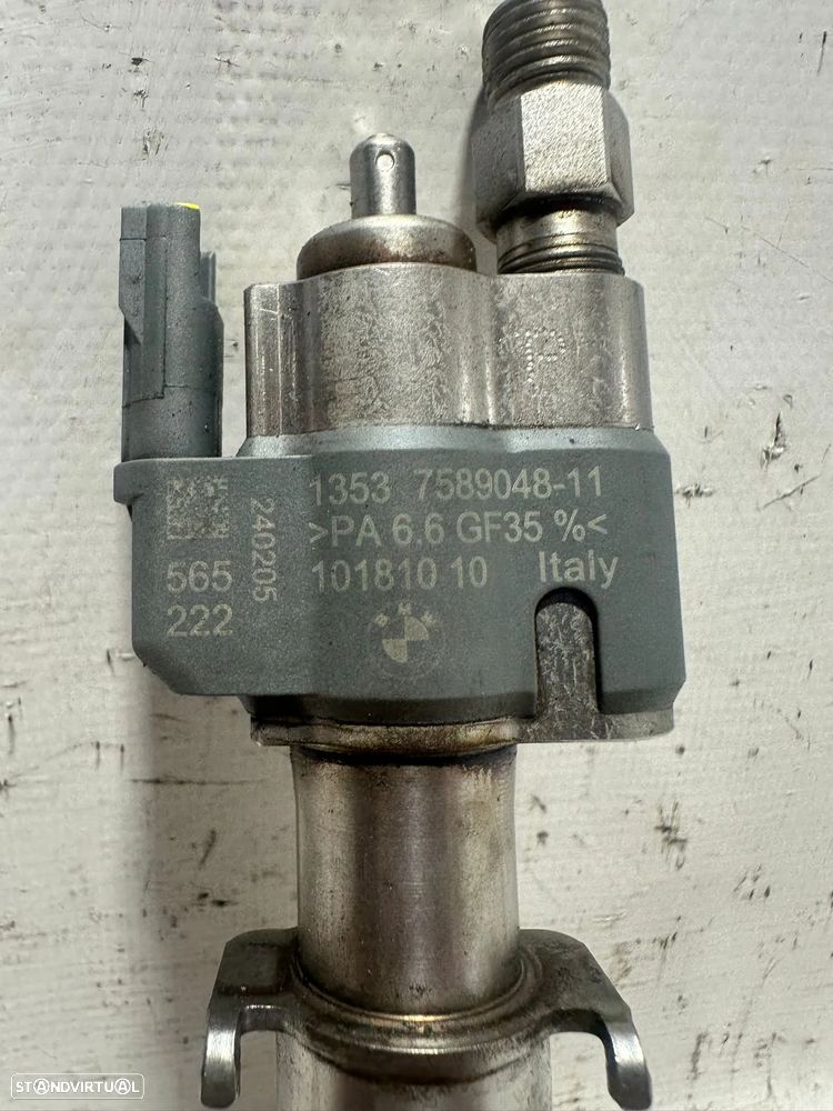.Injetor Alta Pressão Siemens BMW N53B30 N53B25 N54B30 7589048 2001 - 2013 - 10
