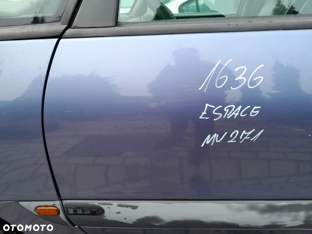 RENAULT ESPACE III DRZWI LEWE PRZEDNIE LEWY PRZÓD KOLOR: MV271 - 2