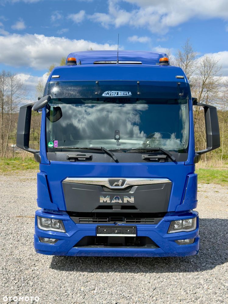 MAN TGL 12.250  /  NOWY MODEL / SYPIALKA / JAK NOWY /E6 /  SERWISOWANY / 2021 / AUTOMAT /  FIRANKA / SPROWADZONY / PIERWSZY WŁAŚCICIEL / LAWETA / KONTENER / DO BYDŁA / POMOC DROGOWA - 5