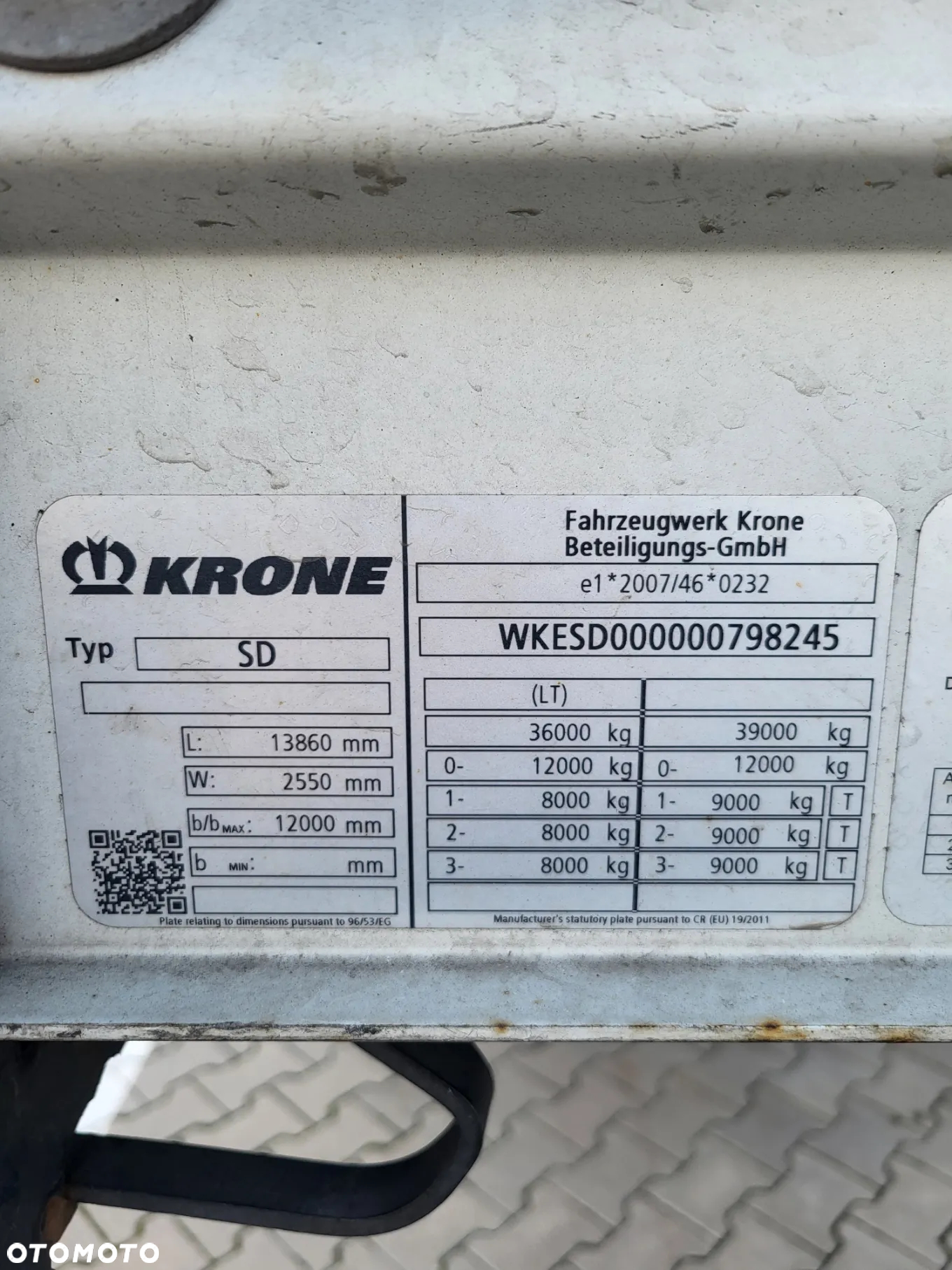 Krone SD - 8