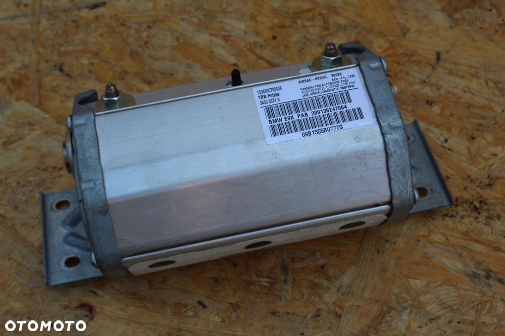 Poduszka powietrzna pasażera BMW E9X 399138247064 - 3