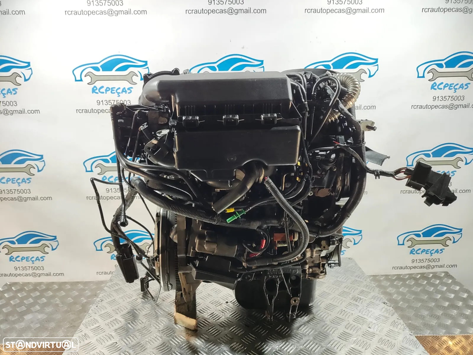 MOTOR COMPLETO 1.6 HDI 16V 109CV 9HZ MINI COOPER R56 R55 CLUBMAN R57 CABRIO PEUGEOT 206 207 307 407 3007 3008 CITROEN C5 C3 C4 PICASSO GRAND PICASSO - 2