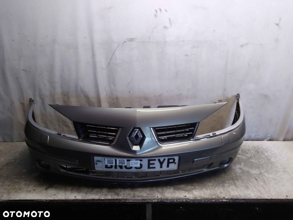 ZDERZAK PRZÓD PRZEDNI | RENAULT LAGUNA II 2 LIFT FL HALOGENY XENON TEF47 - 1