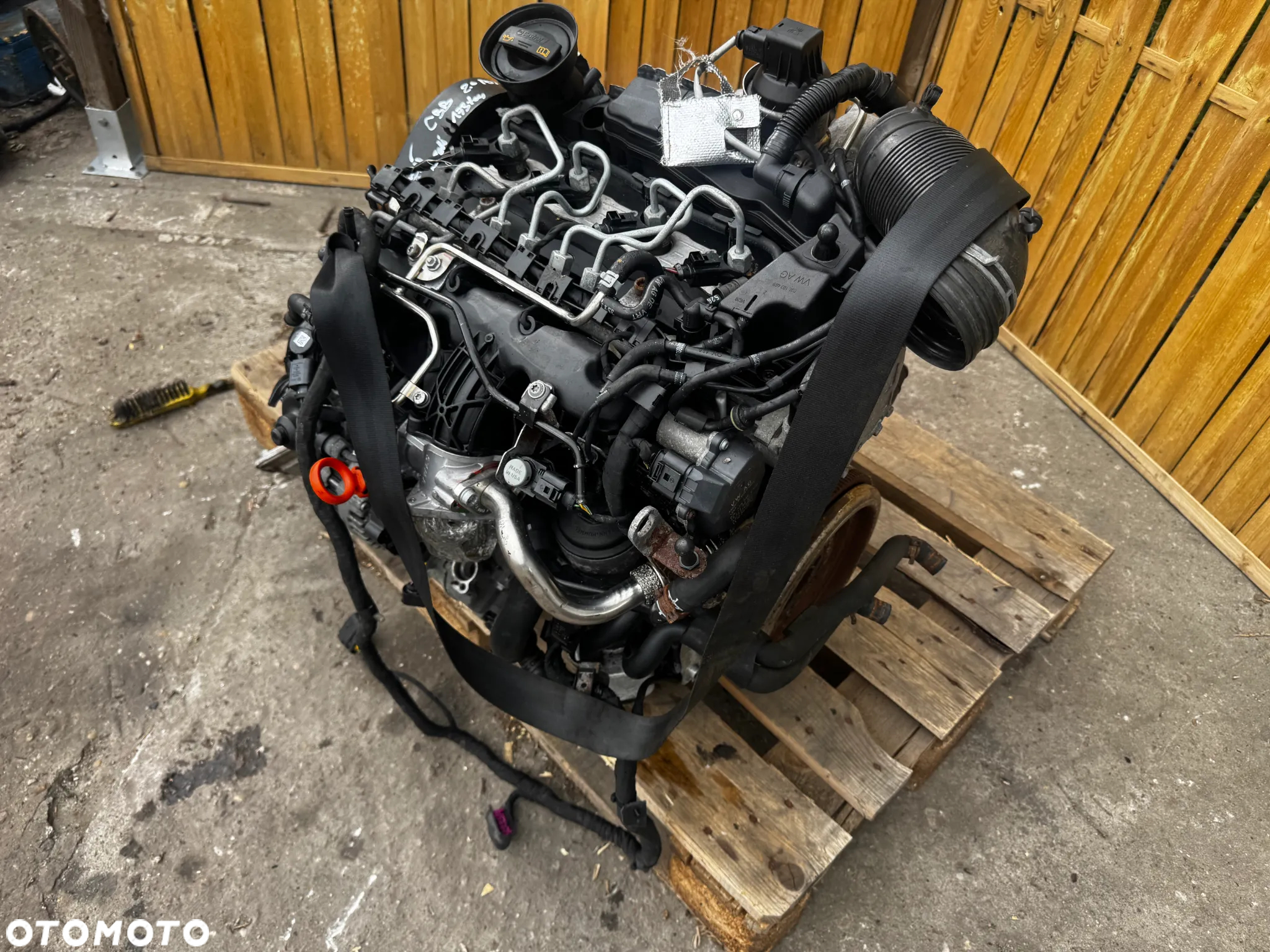 silnik cbb 2.0 tdi tiguan sharan passat kompletny 173 tys - 16