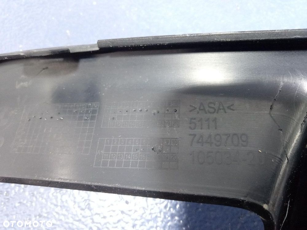 BMW X6 G05 G06 RAMKA KRATKI ZDERZAKA LEWA PRZÓD PRZEDNIA 7449709 475 - 3