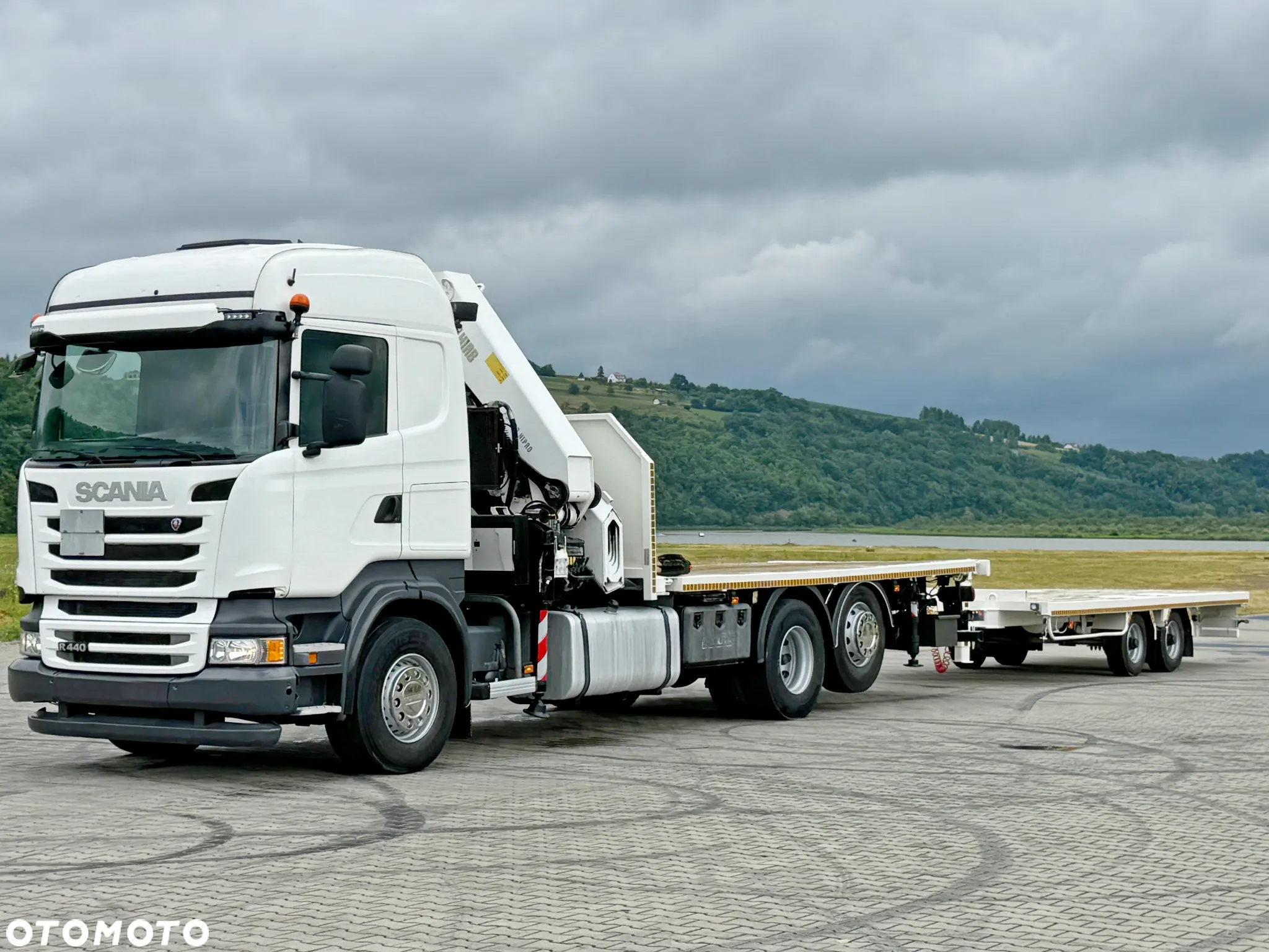 Scania R 440 * HIAB 422 E-6 HIPRO/PILOT+PRZYCZEPA / 6x4 - 4