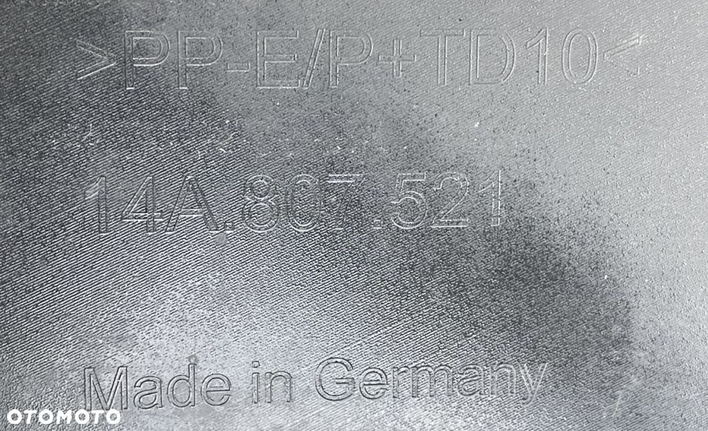 VW ID.7 2023- SPOILER ZDERZAKA TYŁ TYLNY POD PDC 14A807521 - 10
