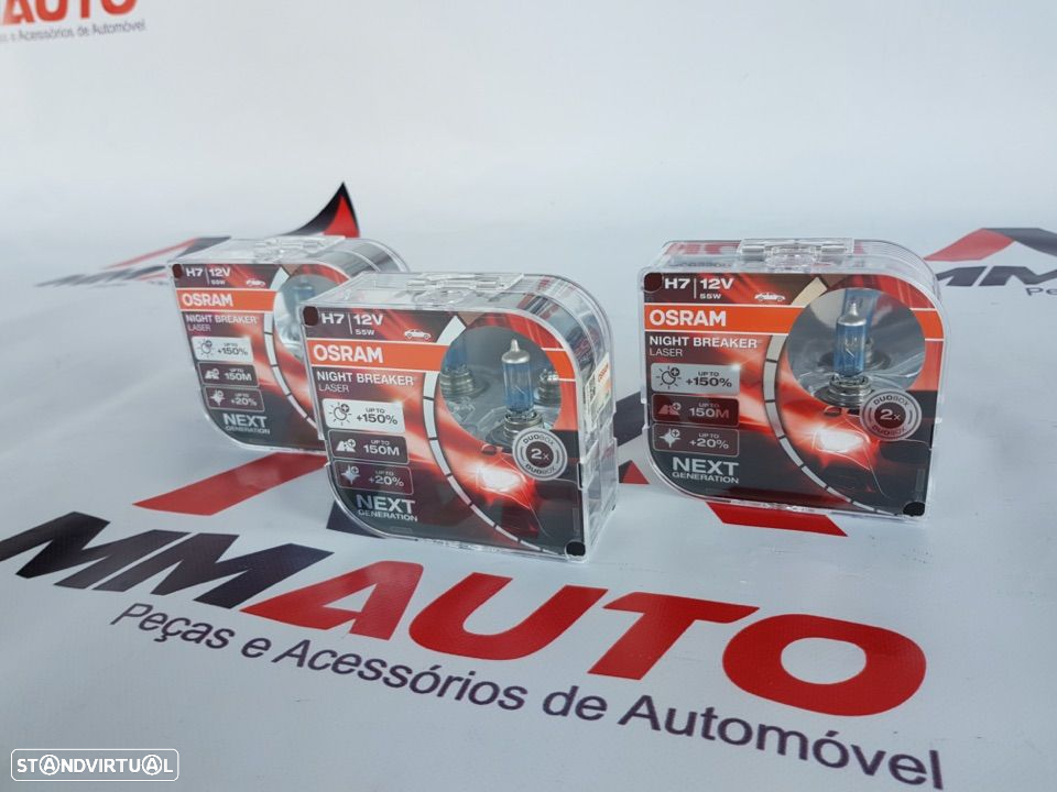 Lâmpadas Osram Night Breaker Laser H7 - 3